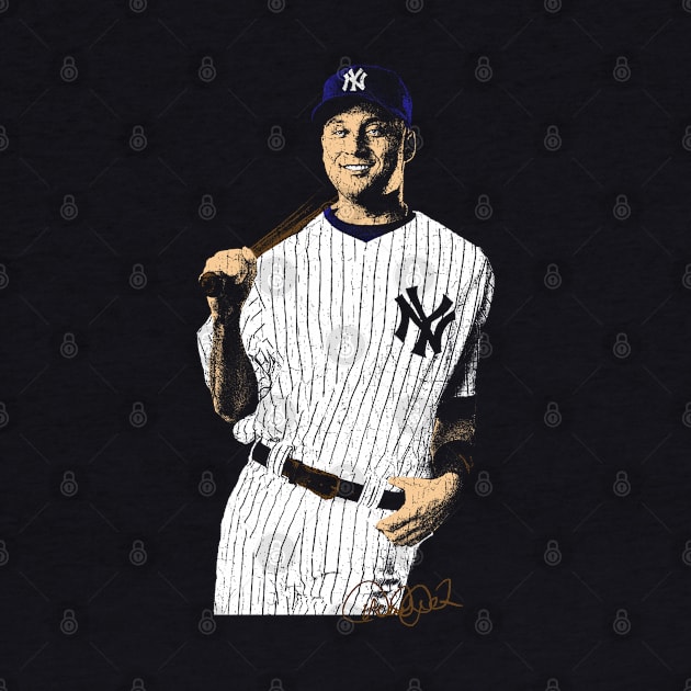 Derek Jeter by kennethketch